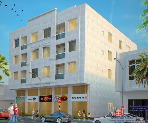 Representative Construction construction visualization for Sheikh Ammar Road, Ajman, UAE