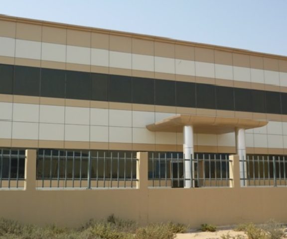 Representative Offices construction visualization for Oasis-1, Ajman, UAE