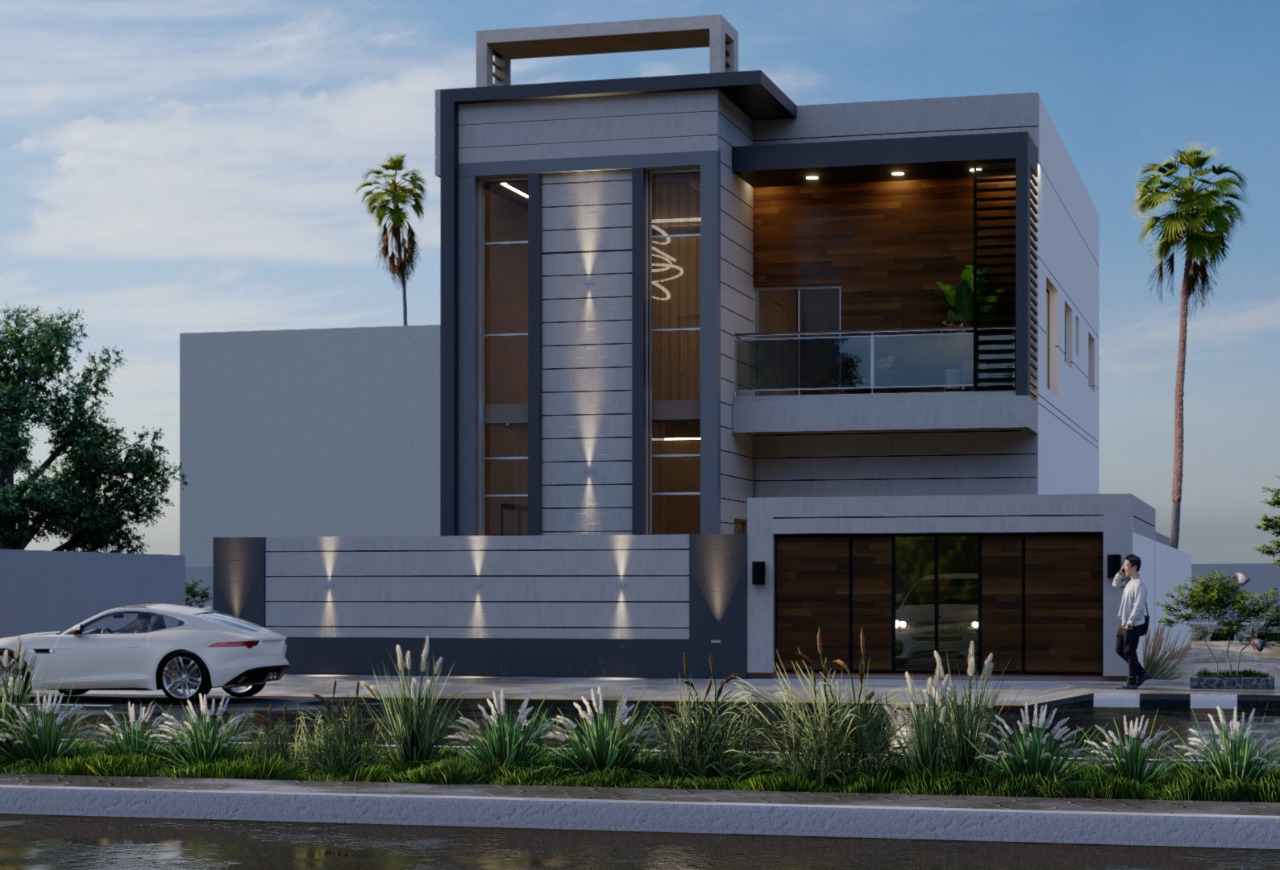 Modern Courtyard Villa