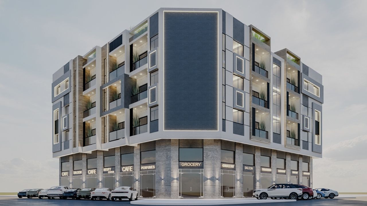Corner Mixed-Use Residences