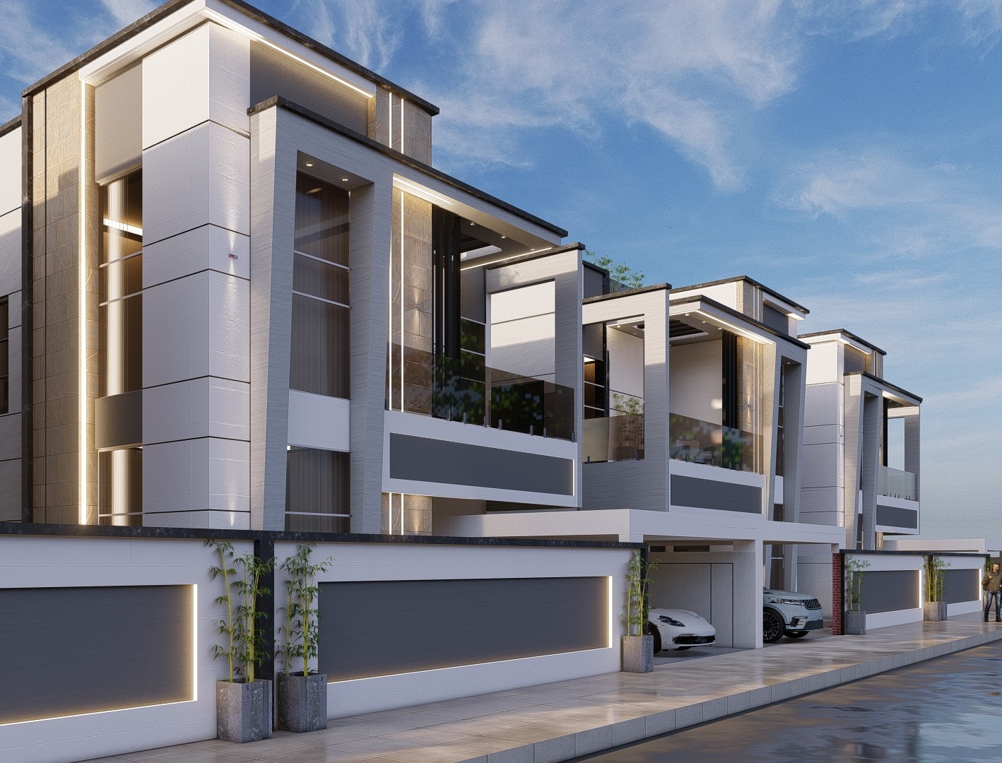 Villa Community - Street View
