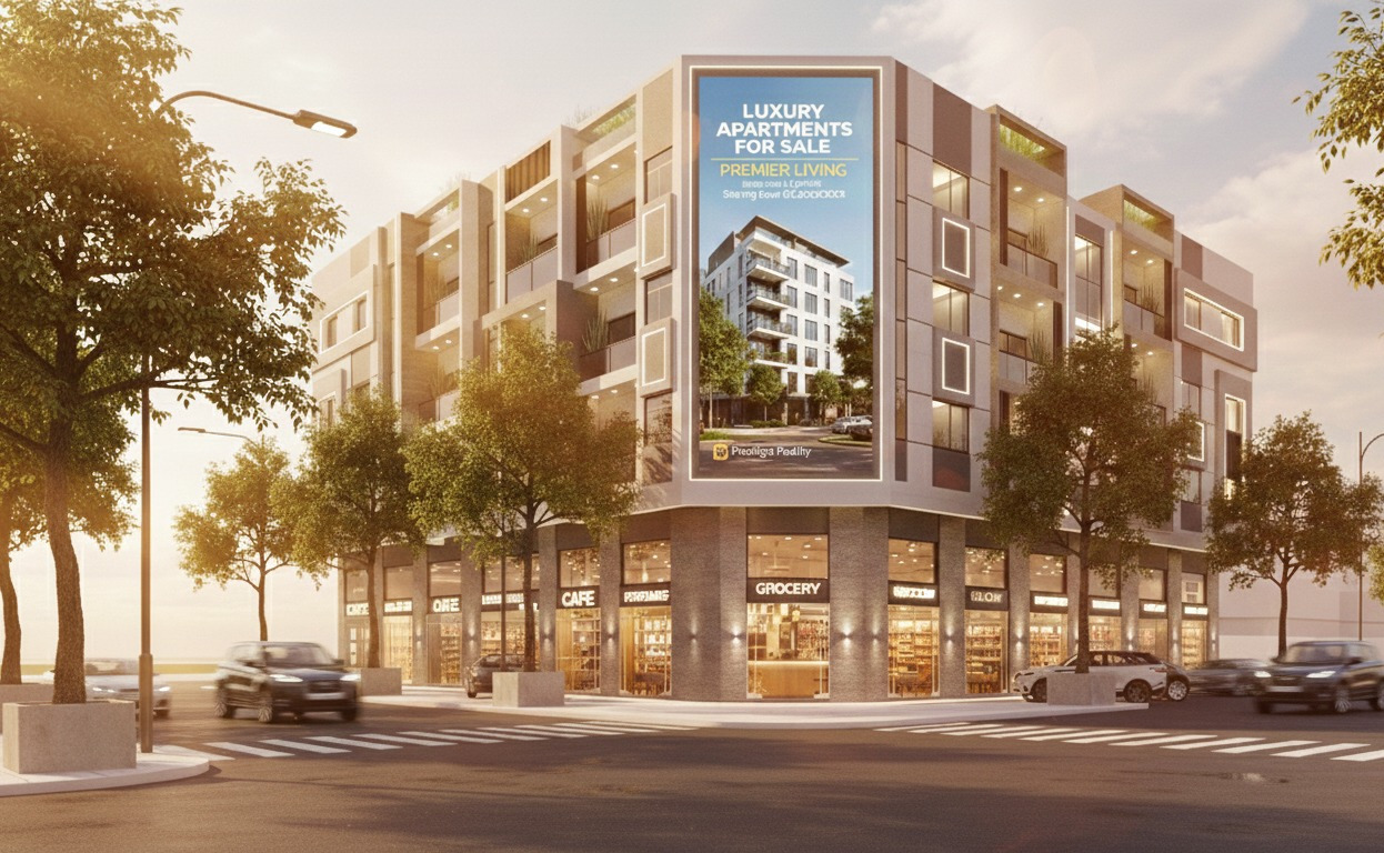 Corner Retail Residences - Sunset